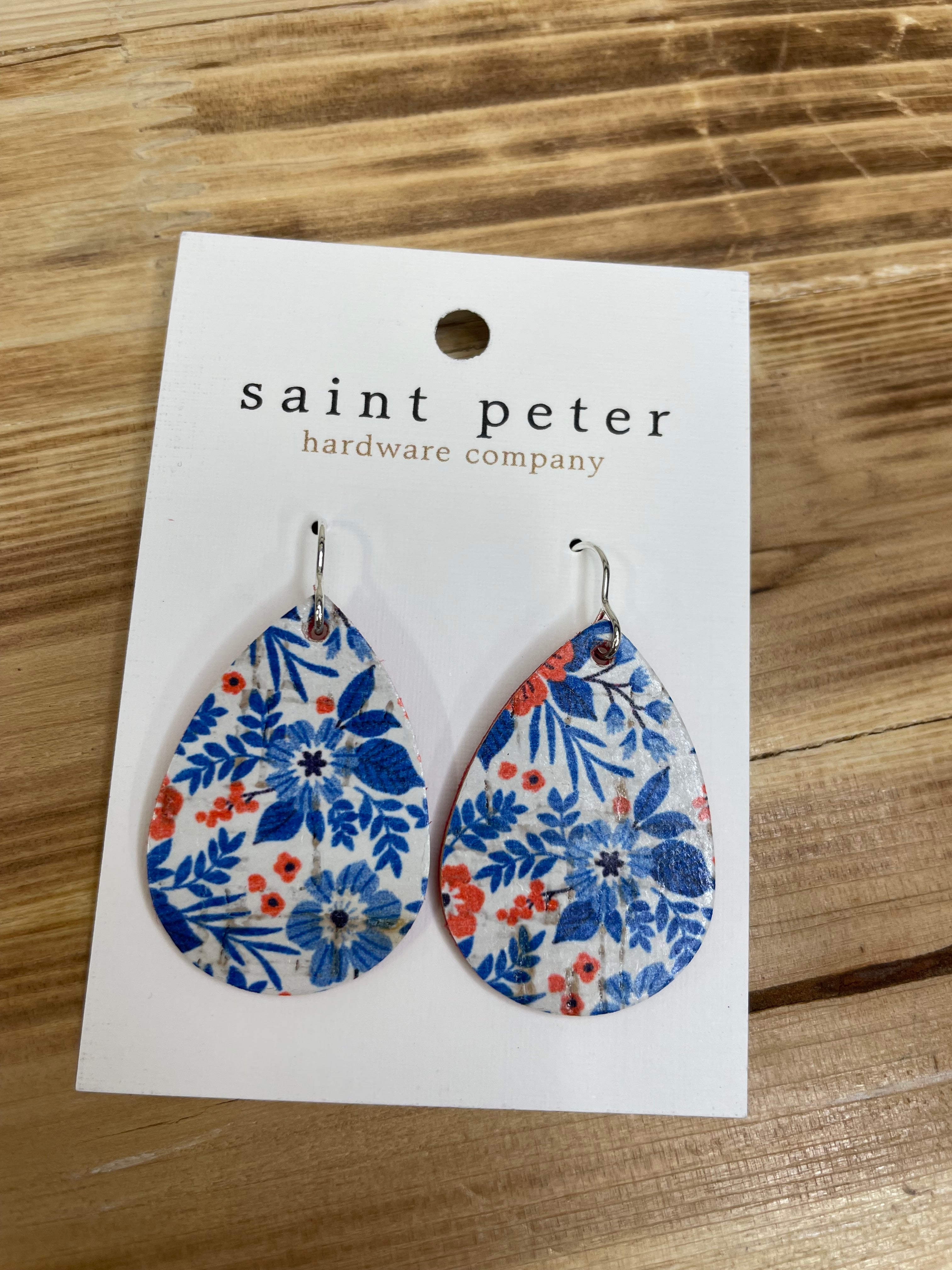Patriotic Floral Earrings Jewelry - Earrings SAINT PETER HARDWARE