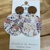 Spring Spotted Double Round Earrings Jewelry - Earrings ARTIFACTS JESSICA LYNCH