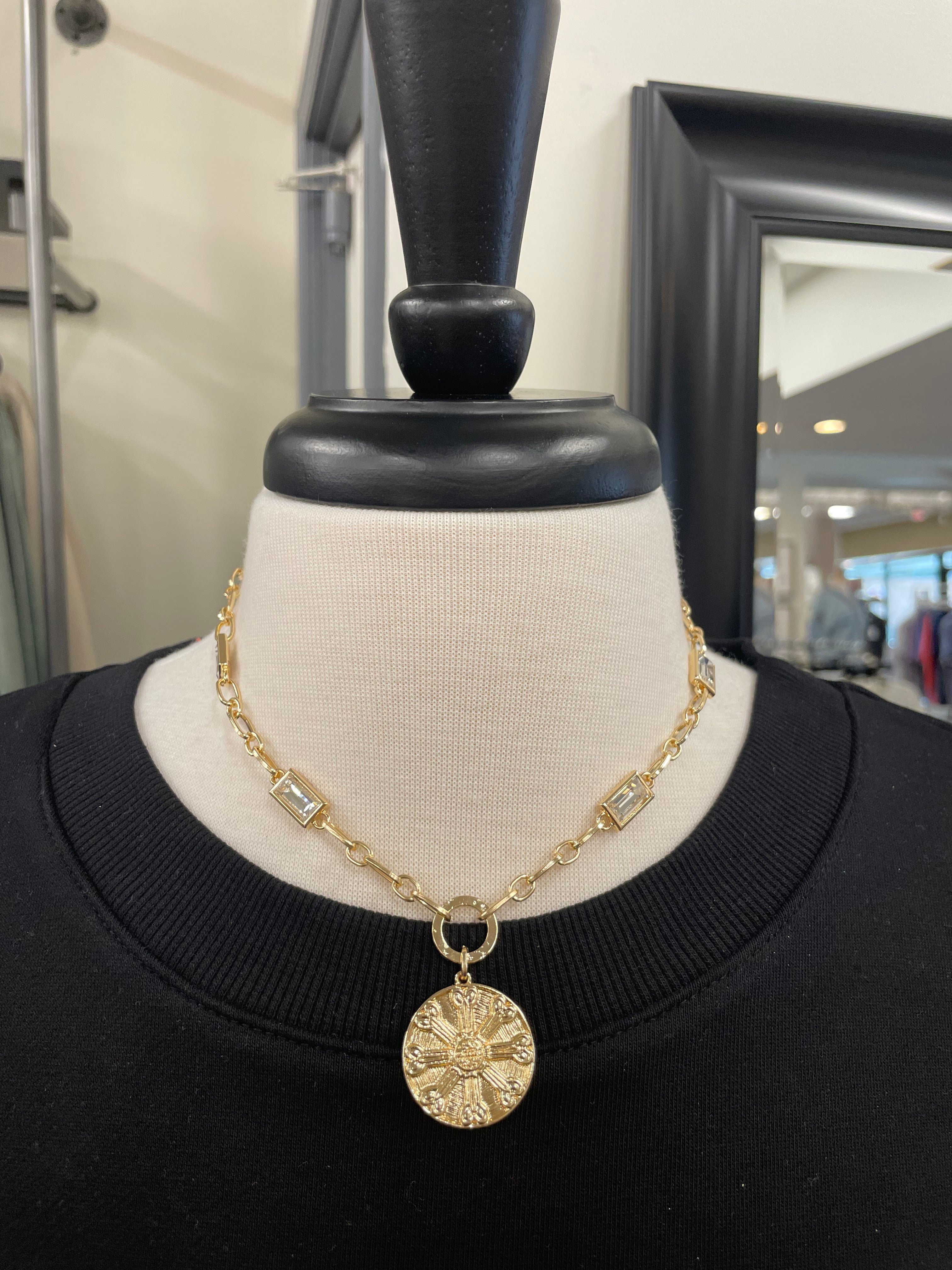 Flip Gold Necklace Jewelry- Necklace MEGHAN BROWN STYLE