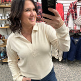 Pink Oatmeal Taylor Top Top - Sweatshirt THREAD & SUPPLY