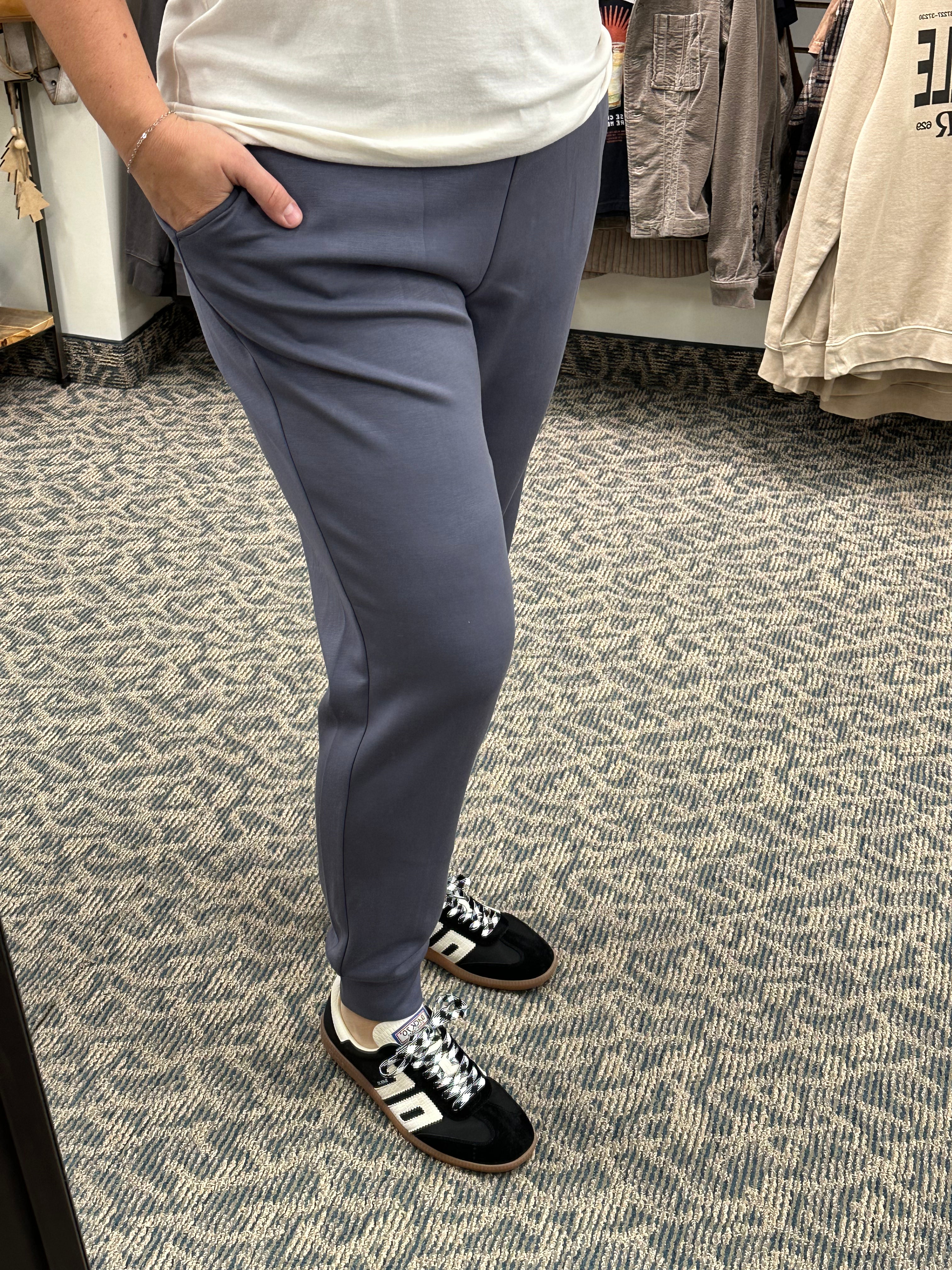 Steel Joselle Drawstring Jogger Bottoms- Joggers RD International