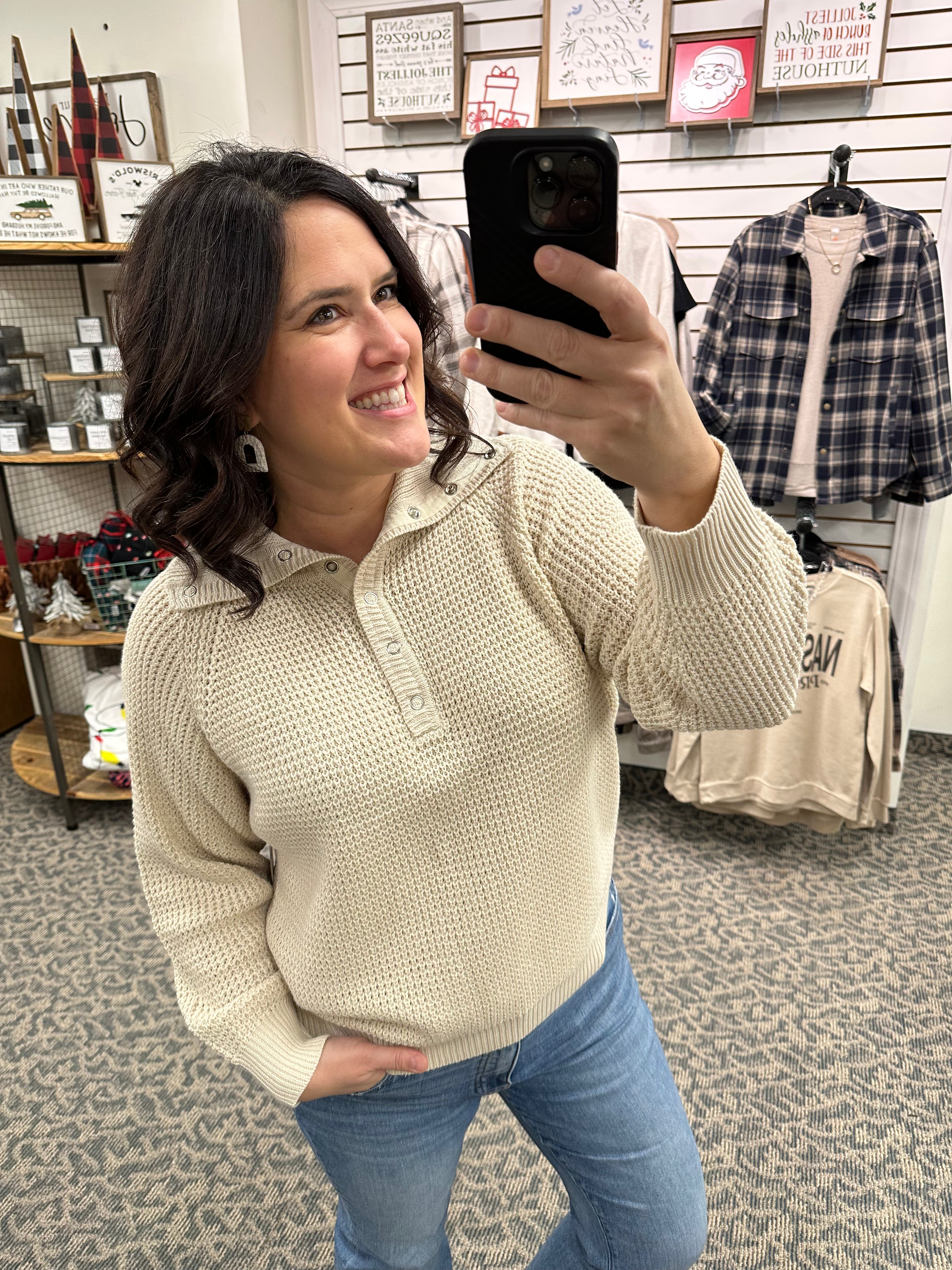 White Beach Calliope Turtleneck Sweater Top - Sweater RD International