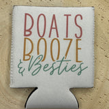 Monday in May Coozies 61623 (8 styles) Home- Drinkware A MONDAY IN MAY White Boats