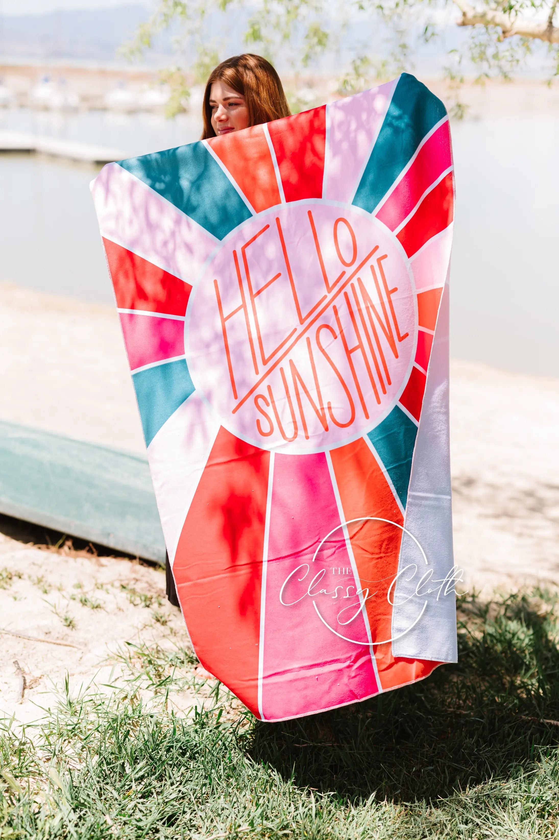 Beach Towel Home - Blanket THE CLASSY CLOTH