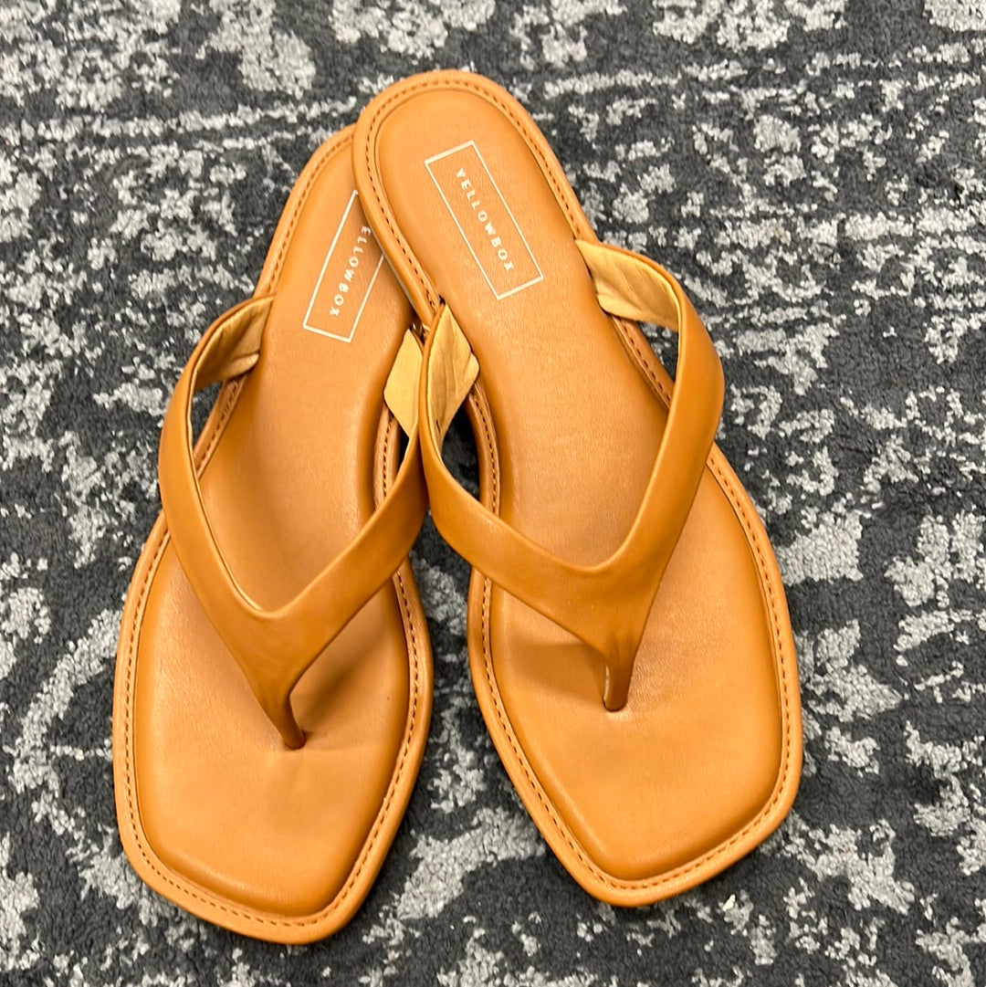 Tan Durham Sandals Shoes - Sandals YELLOWBOX