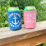 Monday in May Coozies 62923 (8 styles) Home- Drinkware A MONDAY IN MAY dibs on captain
