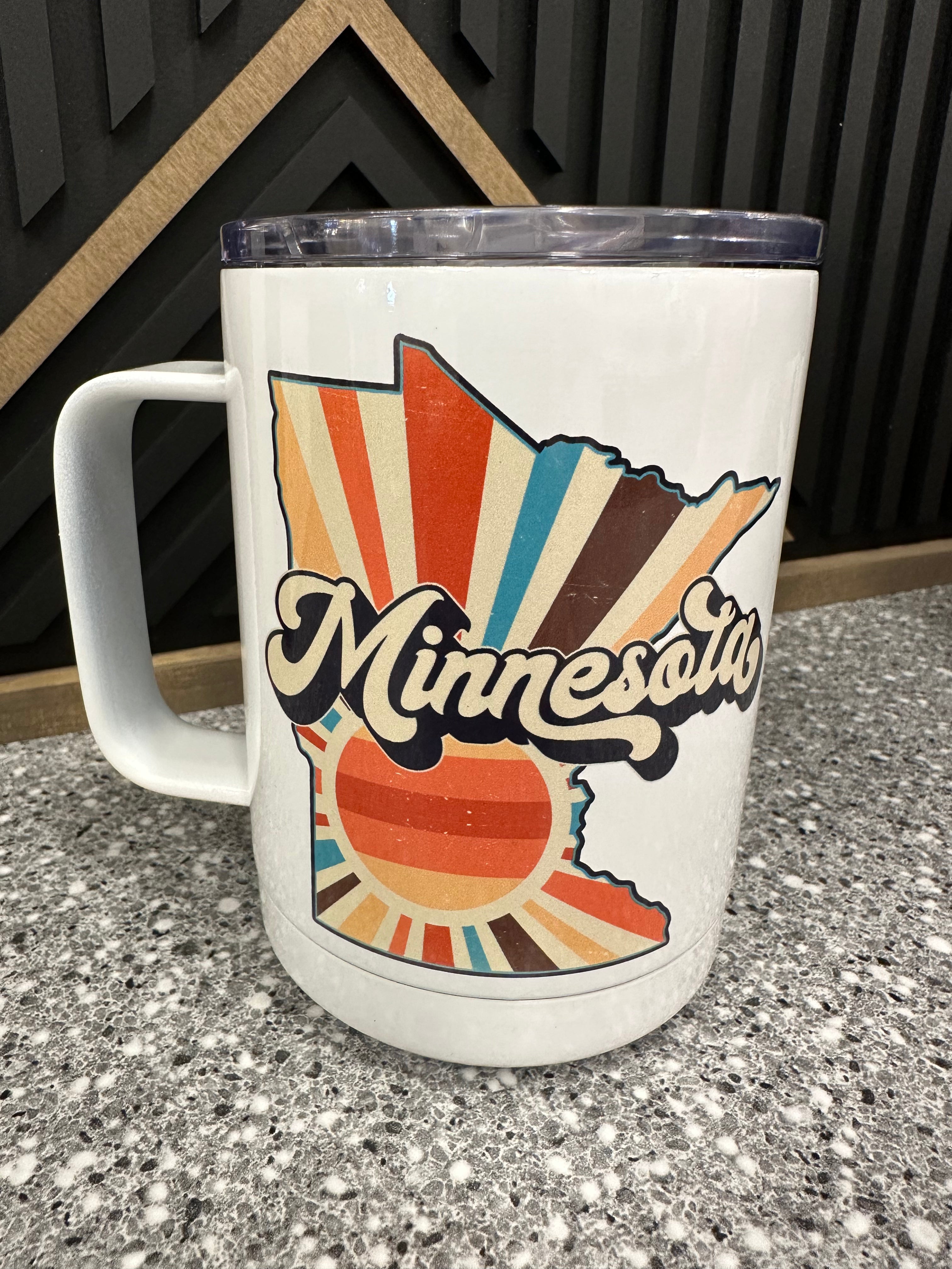 Tumbler 6223 (many styles) Home- Drinkware A MONDAY IN MAY minnesota rainbow