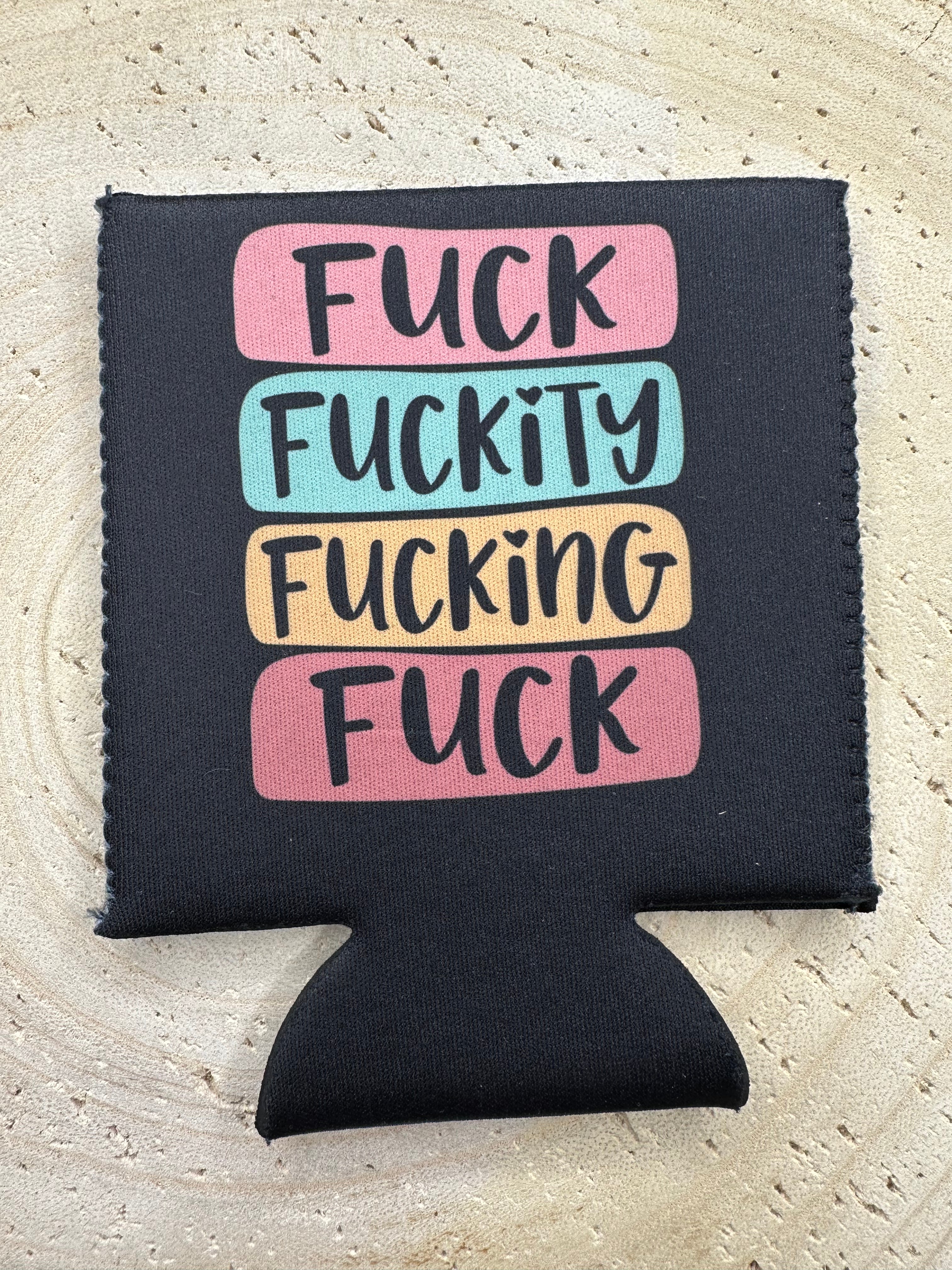 Monday in May Coozies 61623 (8 styles) Home- Drinkware A MONDAY IN MAY Black F word
