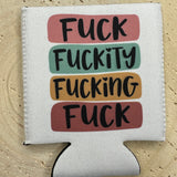 Monday in May Coozies 61623 (8 styles) Home- Drinkware A MONDAY IN MAY White F word