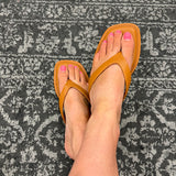 Tan Durham Sandals Shoes - Sandals YELLOWBOX