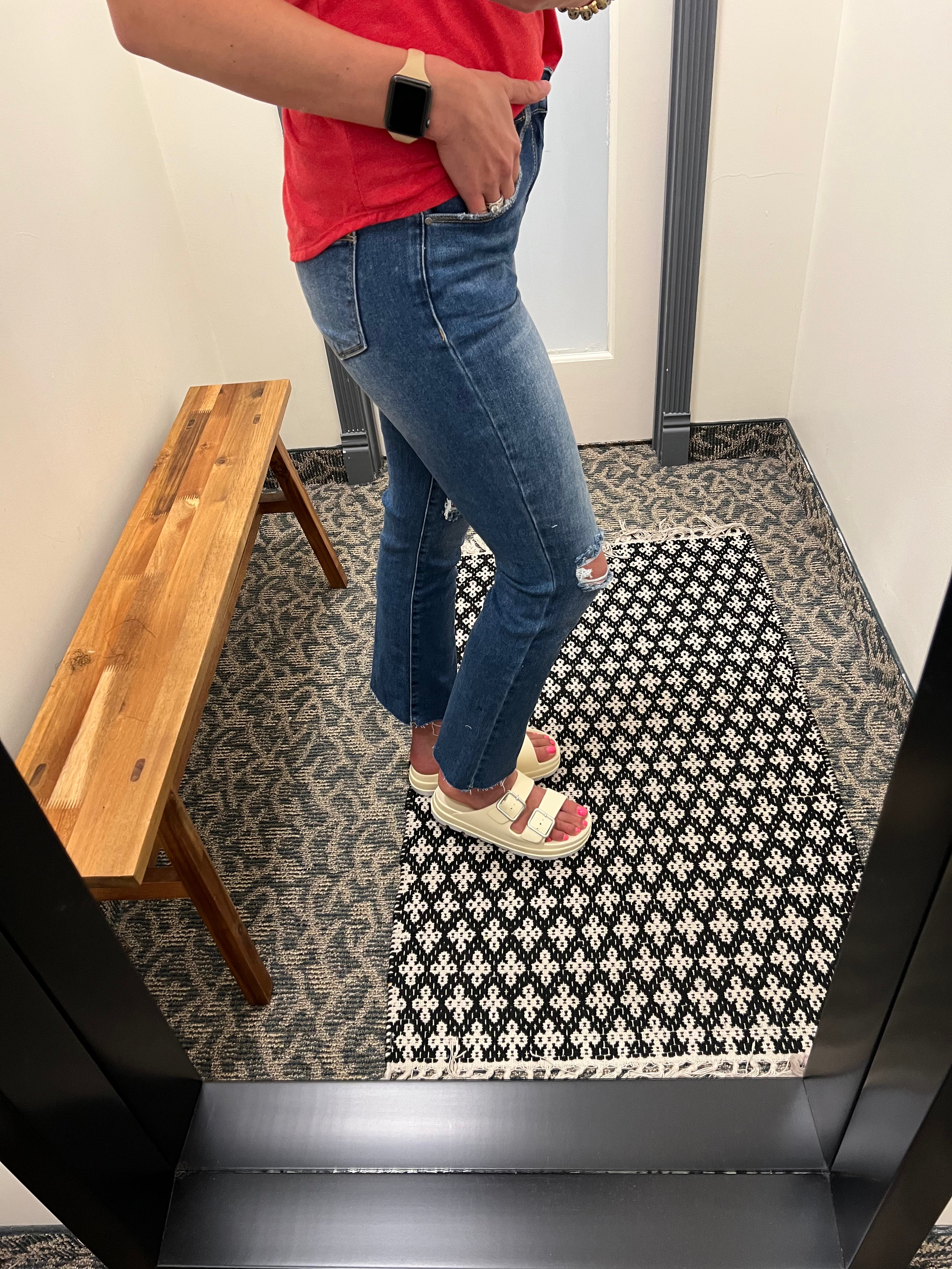 Berit Ankle Straight Jeans (RISEN) Bottoms - Pants RISEN