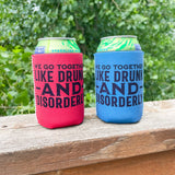 Monday in May Coozies 62923 (8 styles) Home- Drinkware A MONDAY IN MAY blue drunk and disorderly