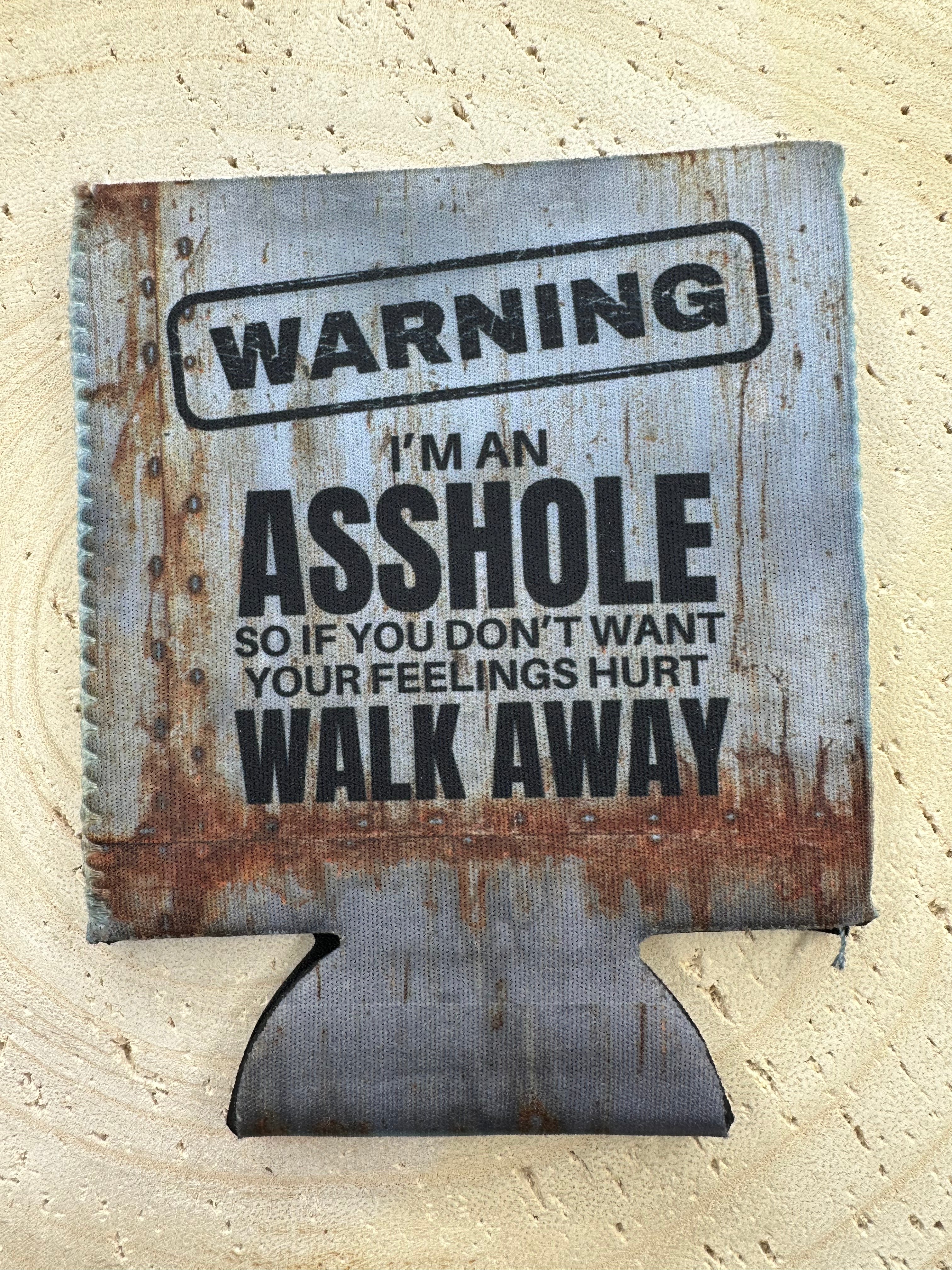 Monday in May Coozies 61623 (8 styles) Home- Drinkware A MONDAY IN MAY Warning A-hole Walk Away