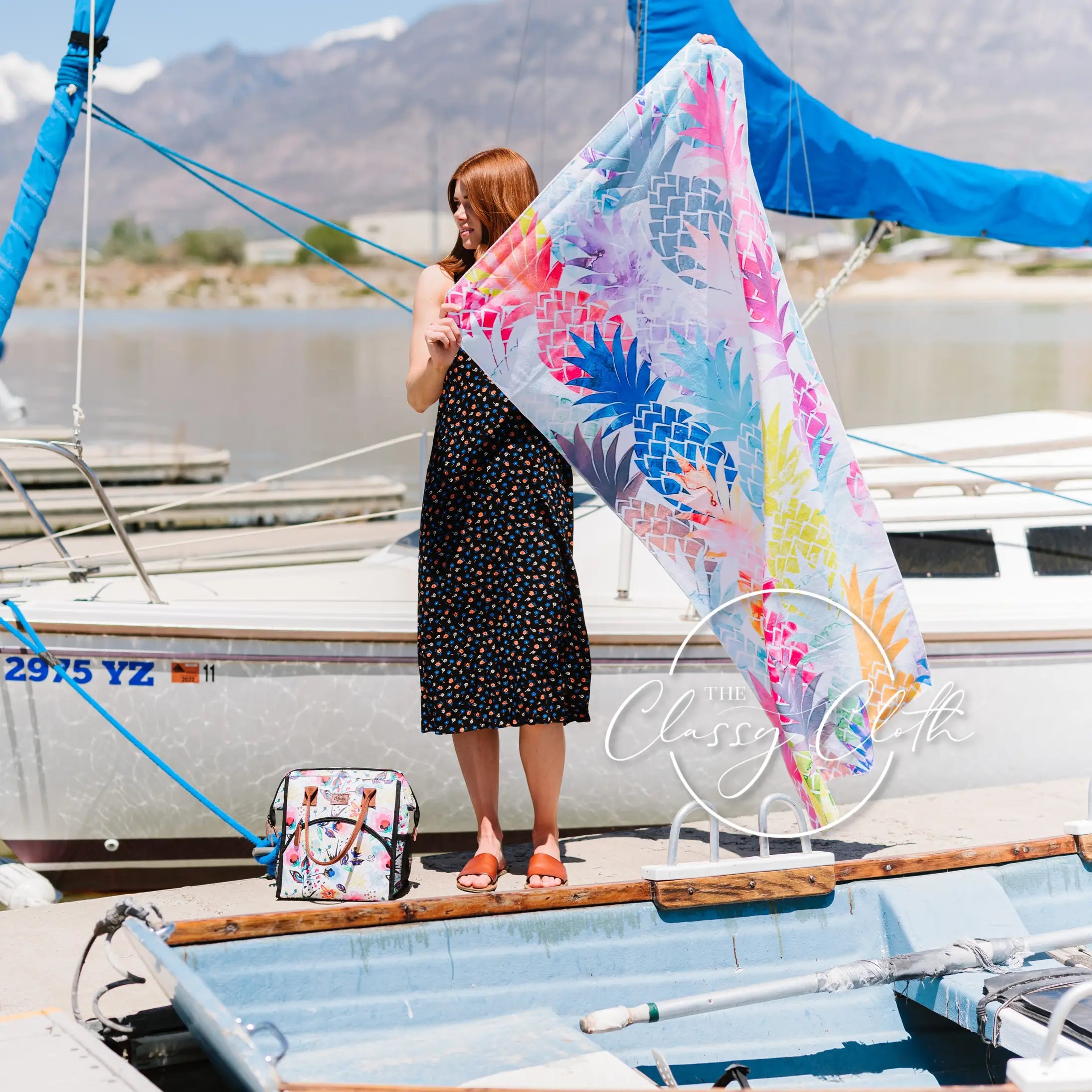 Beach Towel Home - Blanket THE CLASSY CLOTH