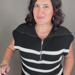 Brown Ivory Stella Sweater Top - Sweater THREAD & SUPPLY