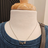 Silver Cube Necklace Jewelry- Necklace PANACHE