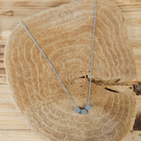 Silver Cube Necklace Jewelry- Necklace PANACHE