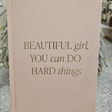 Beautiful Girl Quote Journal Home-Stationery SWEET WATER DECOR