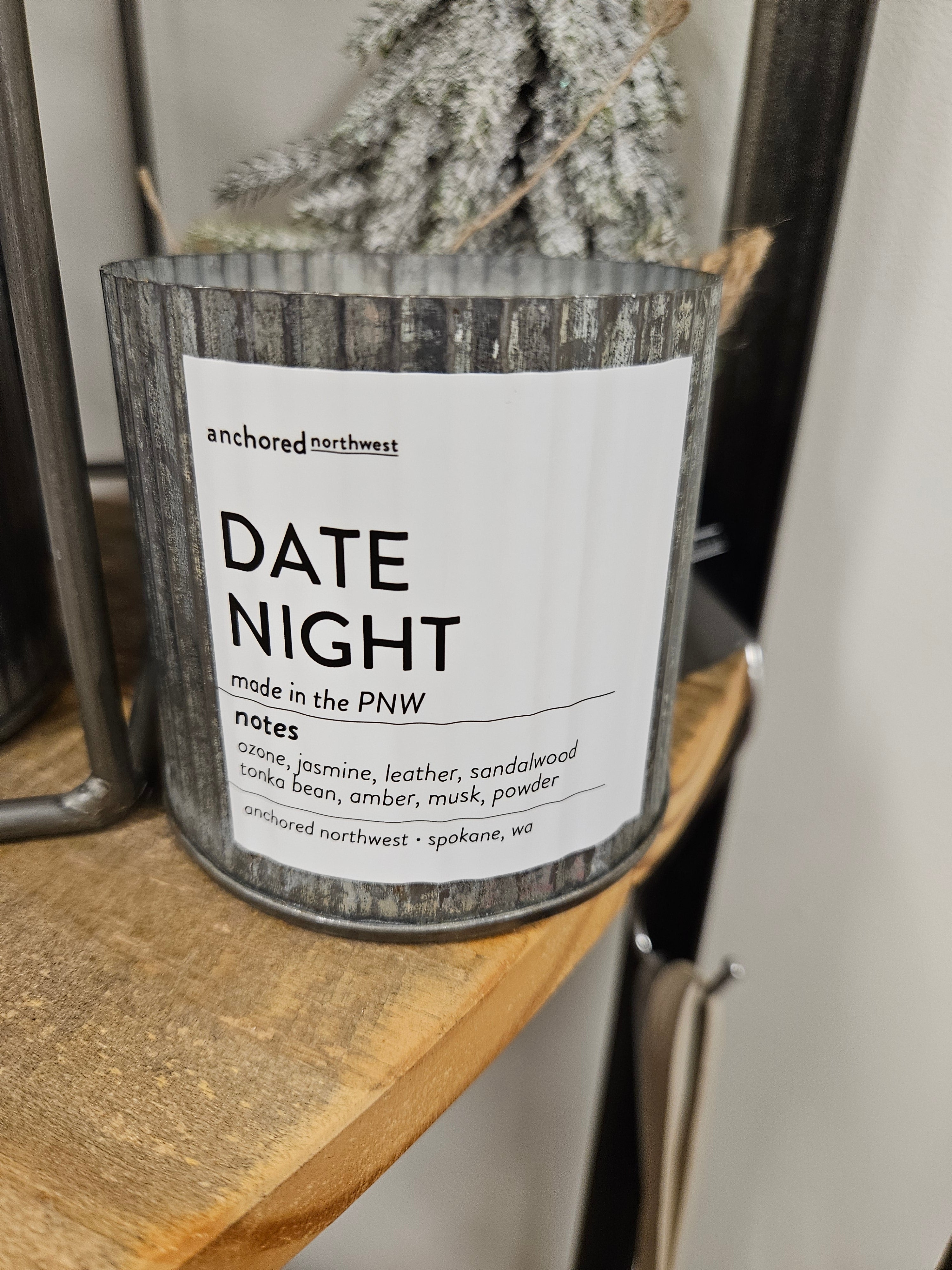 Anchored Northwest Wood Wick Candle 10oz. Home - Fragrance - Candles ANCHORED NORTHWEST Date Night