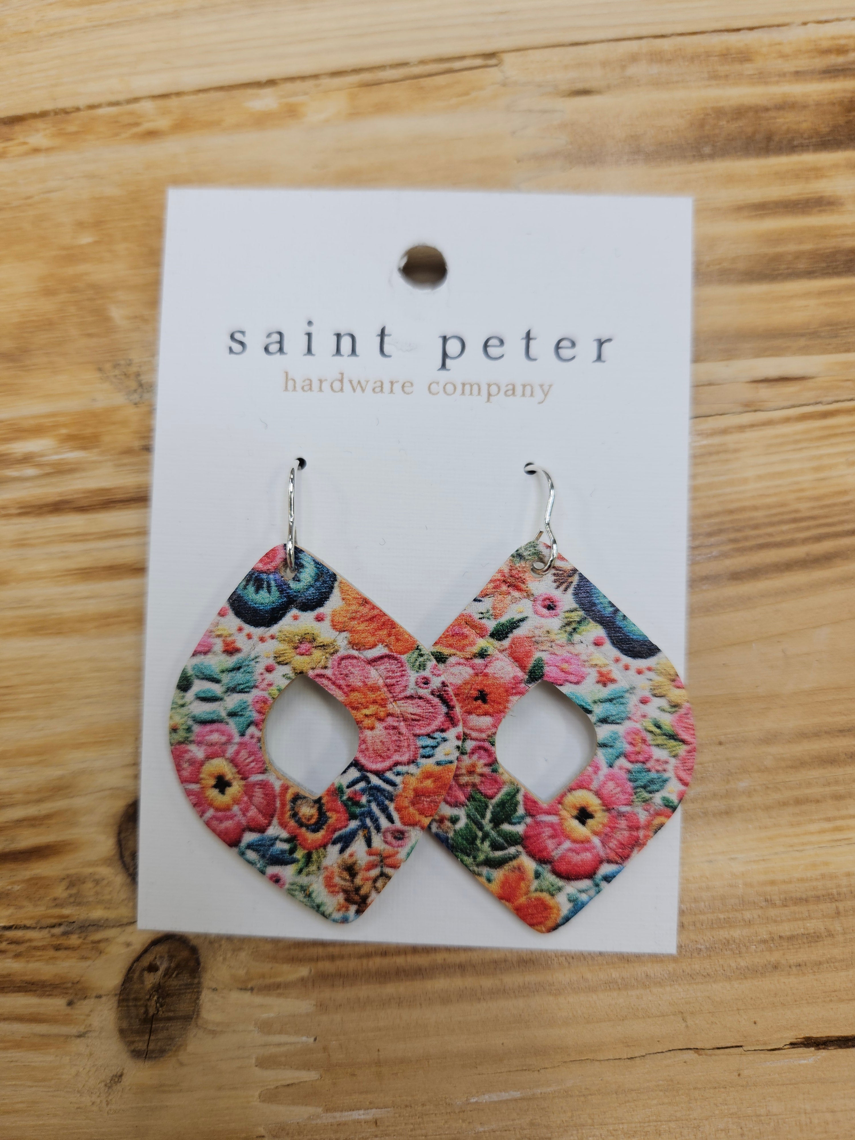 Bright Floral Earrings Jewelry - Earrings SAINT PETER HARDWARE