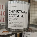 Anchored Northwest Wood Wick Candle 10oz. Home - Fragrance - Candles ANCHORED NORTHWEST Christmas Cottage
