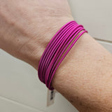 Pink Guitar Strings Bracelet Jewelry- Bracelets WHAT'S HOT