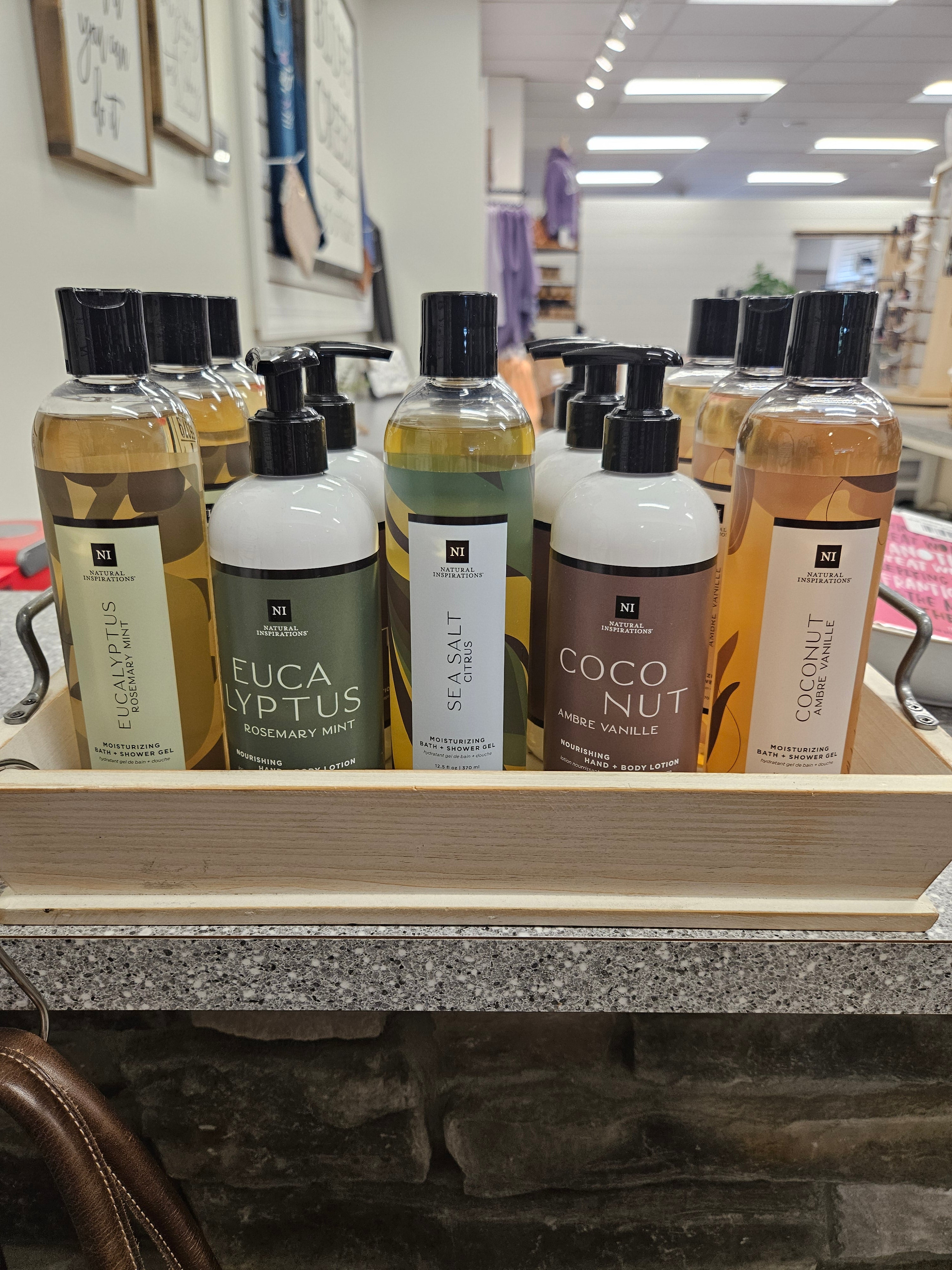 Bath & Shower Gel (12.5 oz) Bath-Soaps NATURAL INSPIRATIONS