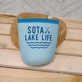 Koozie (5 styles) Accessories - Can Koozie Northern Print Co. chain of lakes - blue