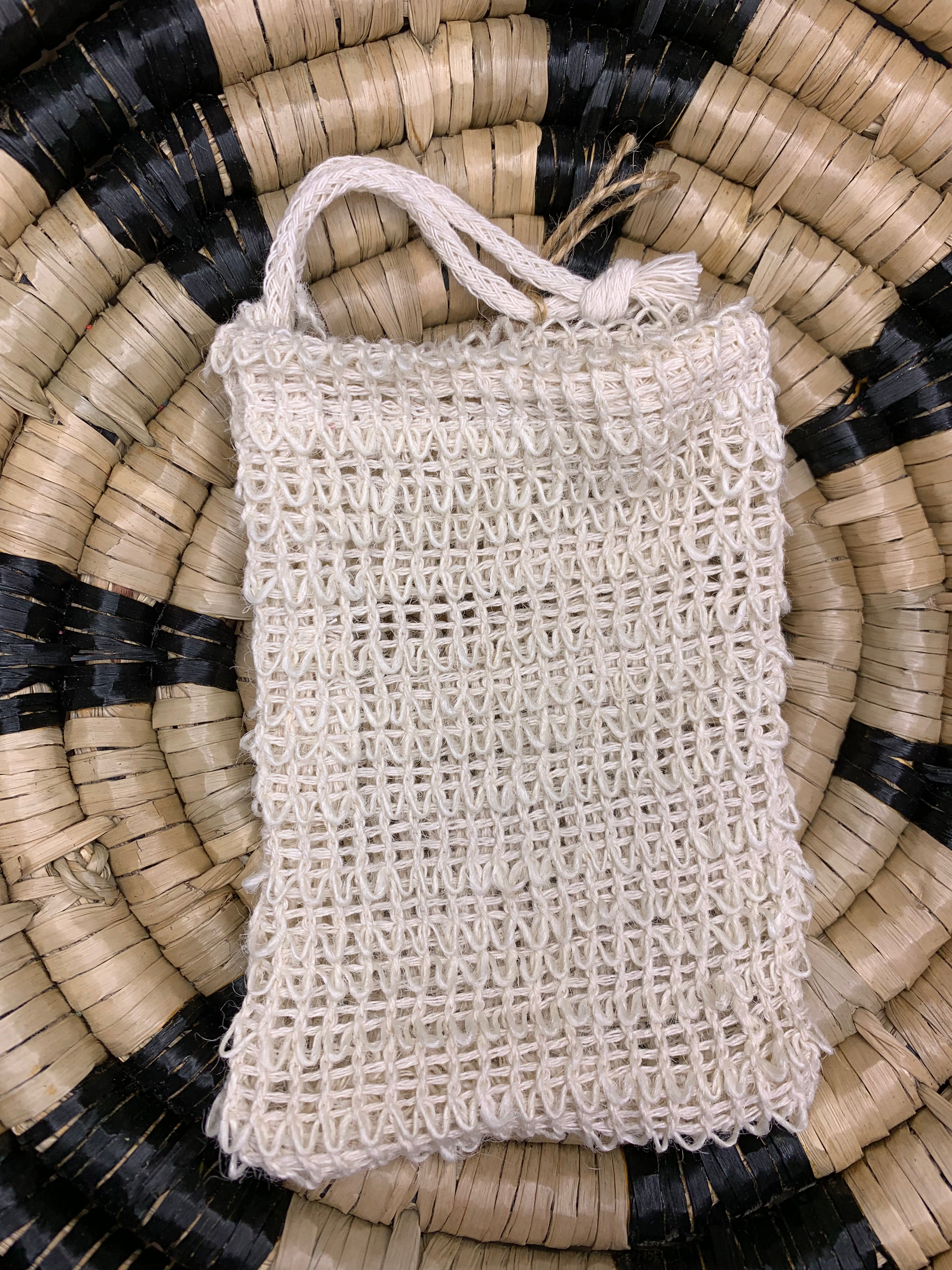 Sisal Soap Saver Bag Bluff Creek Boutique
