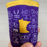 MN Football Can Coozie Accessories - Can Koozie 218 WHOLESALE