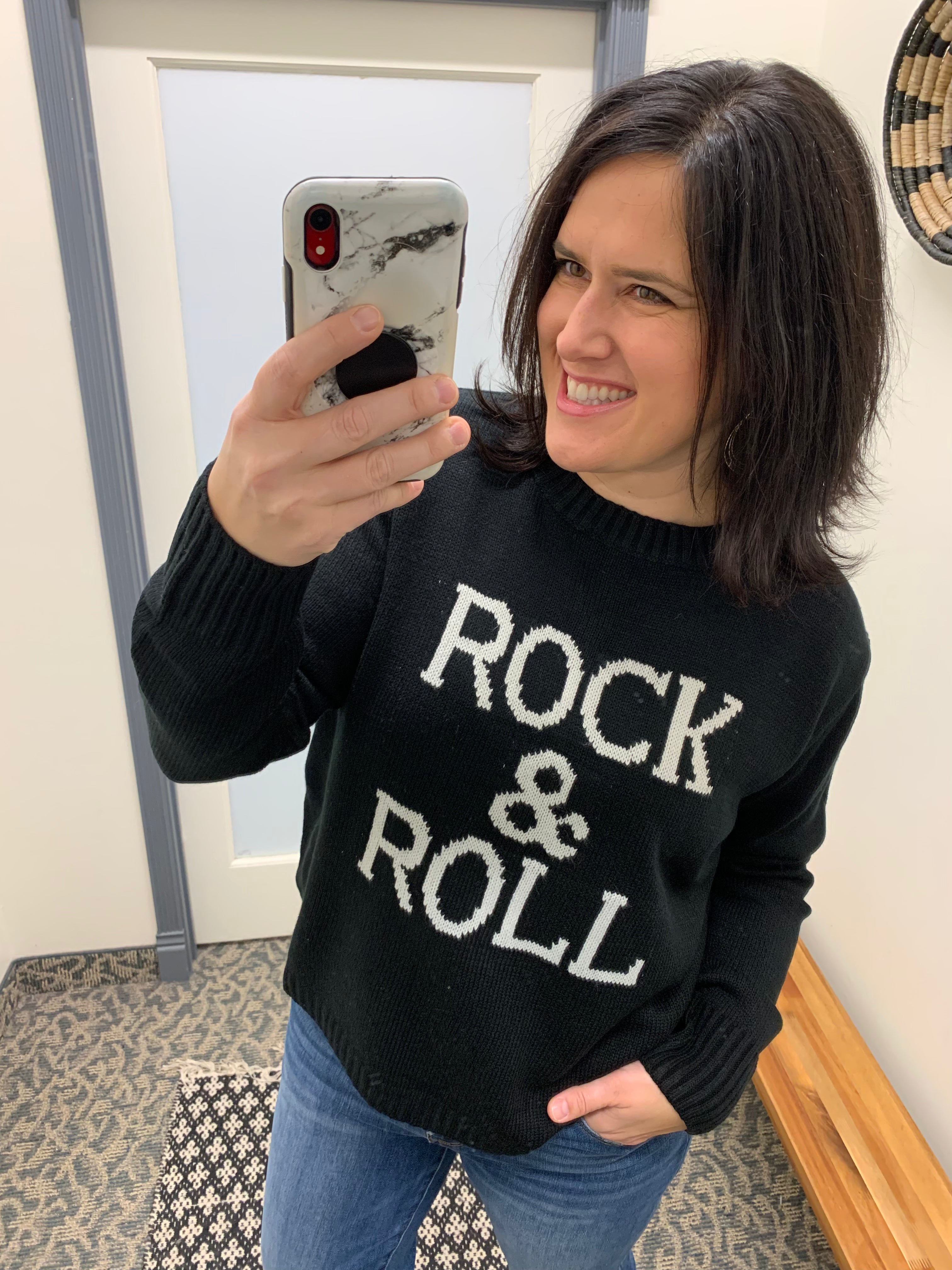 Black Rock & Roll Sweater Sweater PANACHE