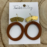 FALL EARRINGS (5 STYLES) Jewelry - Earrings Timber & Clay CLAY CIRCLE