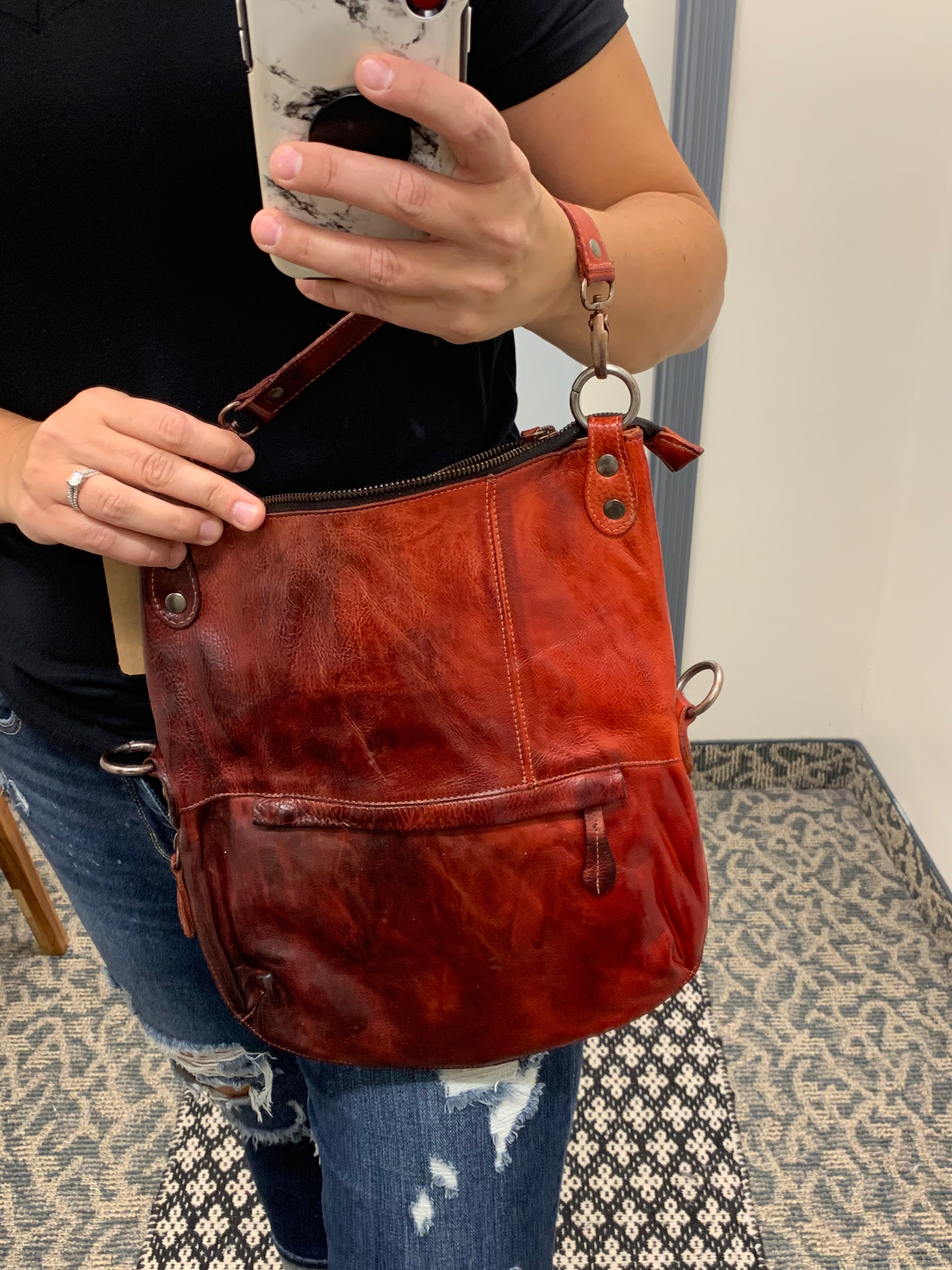 RED RUSTIC TAHITI - Bed Stu Bags- Purses BED STU