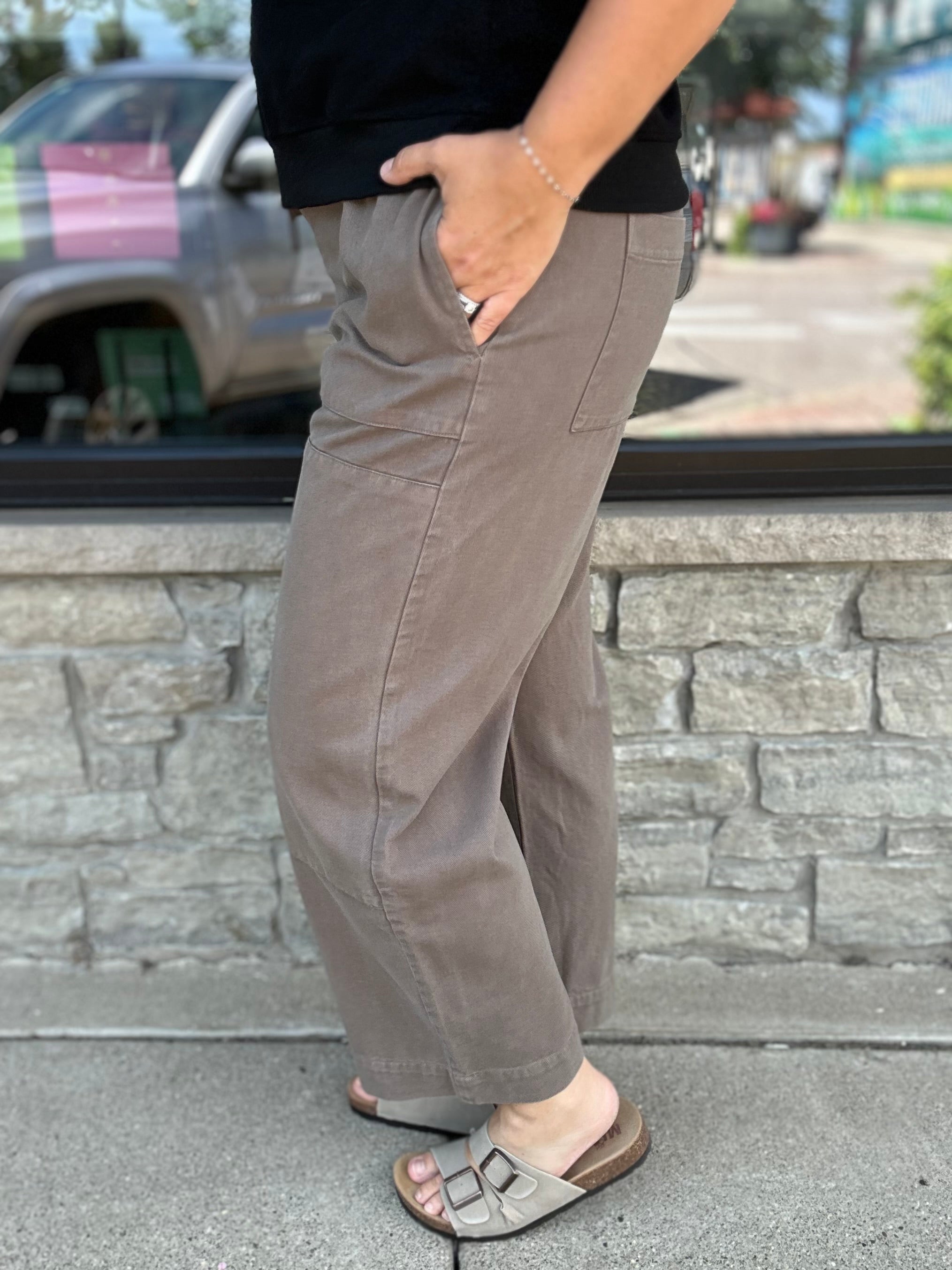 Kitt Twill Carpenter Pant in Pebble Coast Bottom- Pants Z Supply
