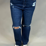 Duke High Rise Wide Leg (Mica) Bottom- Pants MICA DENIM