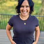 Black Sand Foundation Slub Tee Top - Tee Z Supply