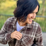 Markus Tan & Brown Plaid Button-Up Tops - Button Ups PANACHE