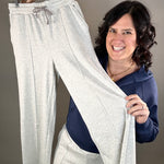 Heather Grey Plush Sweatpants Bottoms - Pants FLAG AND ANTHEM