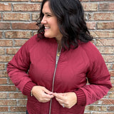 Red Anniston Reversible Jacket