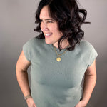 Army Cloudy Knit Top Top - Tee TRES BIEN