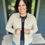 Camel Ivory Stripe Cassian Shirt Tops - Button Ups THREAD & SUPPLY