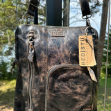 Bed|Stü Aiken Crossbody Bag in Black Lux