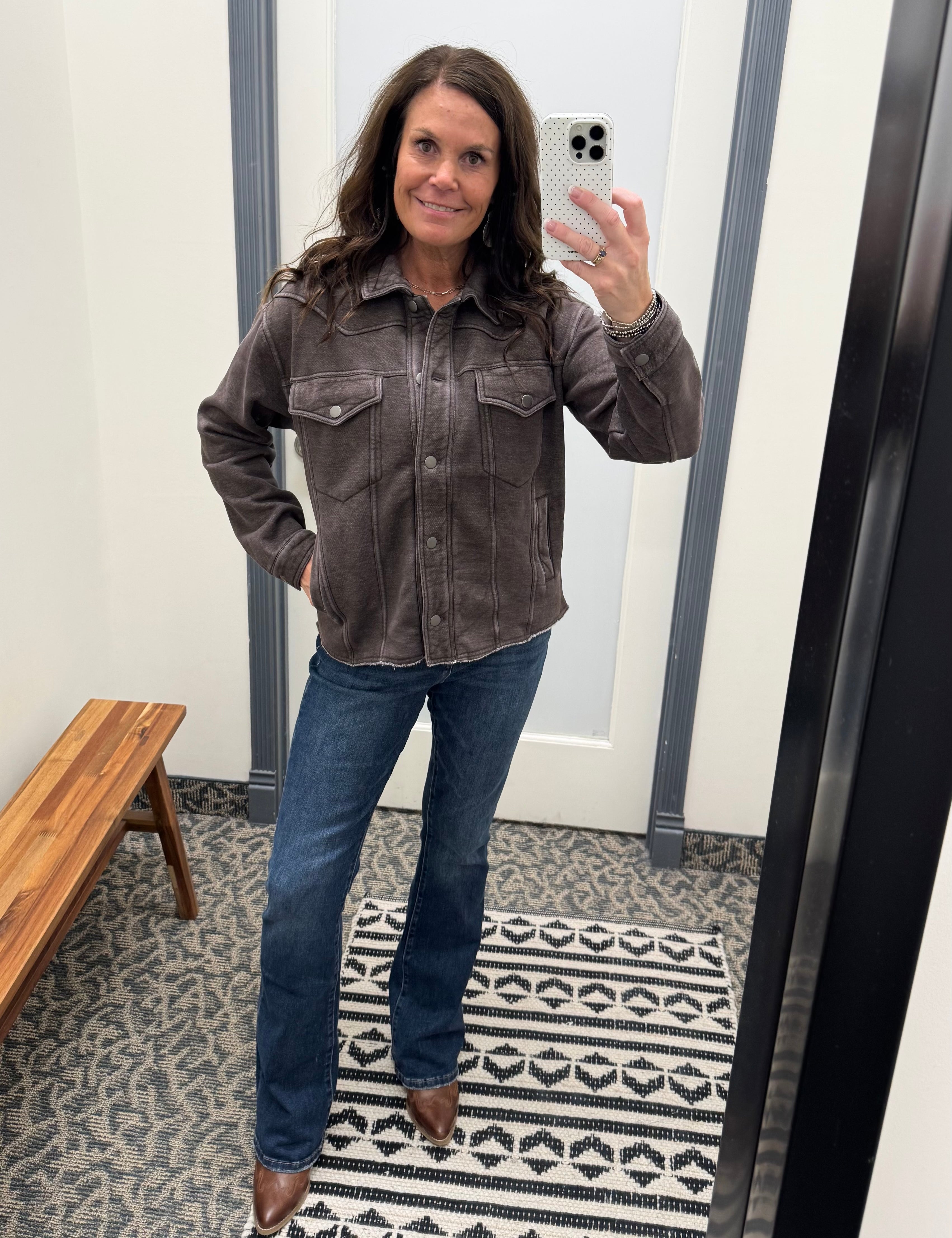 Coffee Bean Marion Jacket Outerwear- Jackets THREAD & SUPPLY