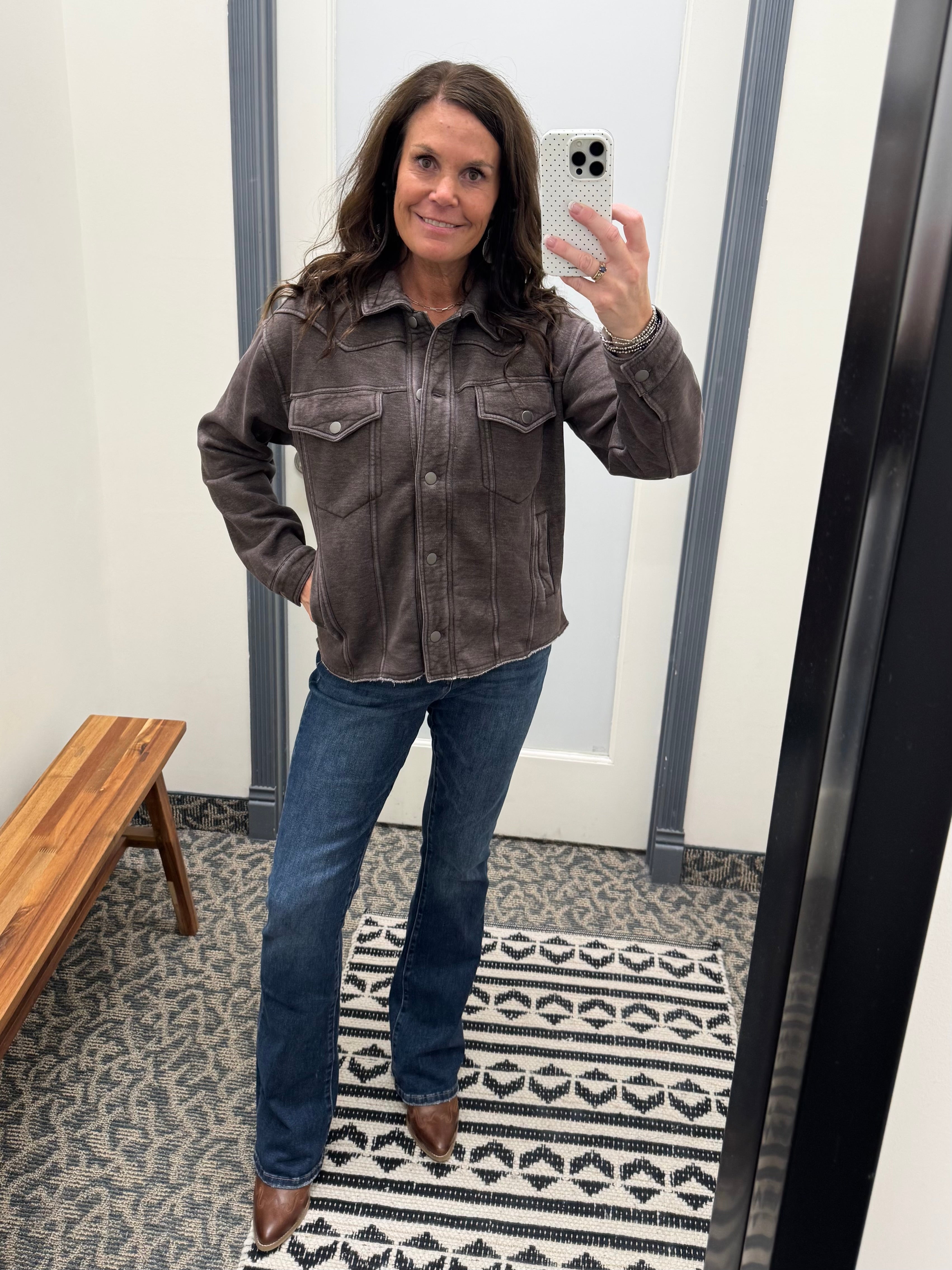 Coffee Bean Marion Jacket Outerwear- Jackets THREAD & SUPPLY