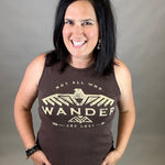 Mineral Chocolate Wander Tank Tops- Tanks HRT and LUV