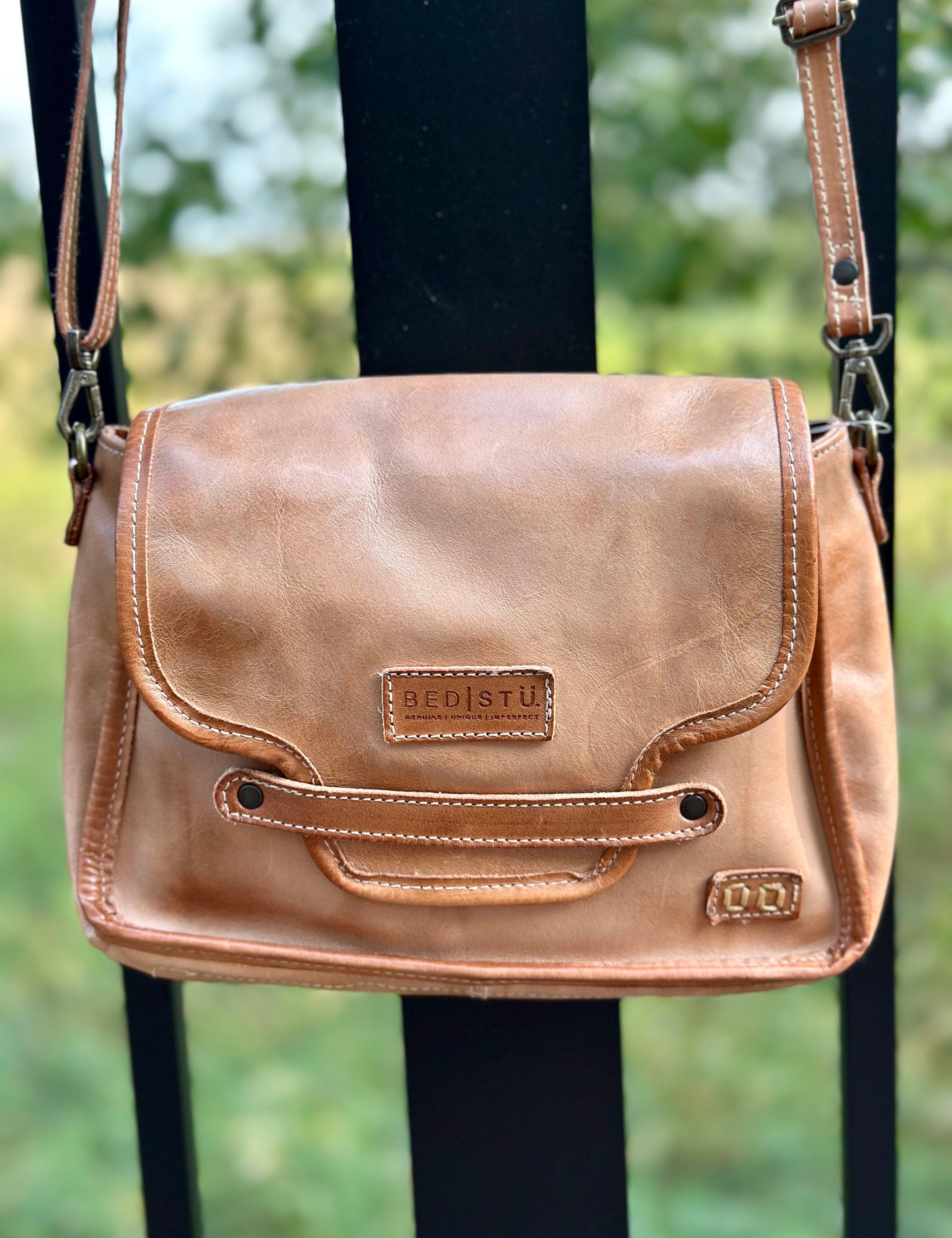 Ceremonious Oats Tan Rustic Bed Stu Bag Bags- Purses BED STU