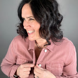 Washed Rose Jackie Jacket