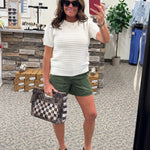 Olive Jane High Rise Shorts Bottoms - Shorts KUT FROM THE KLOTH