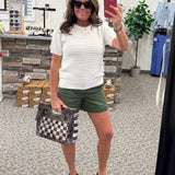 Olive Jane High Rise Shorts Bottoms - Shorts KUT FROM THE KLOTH