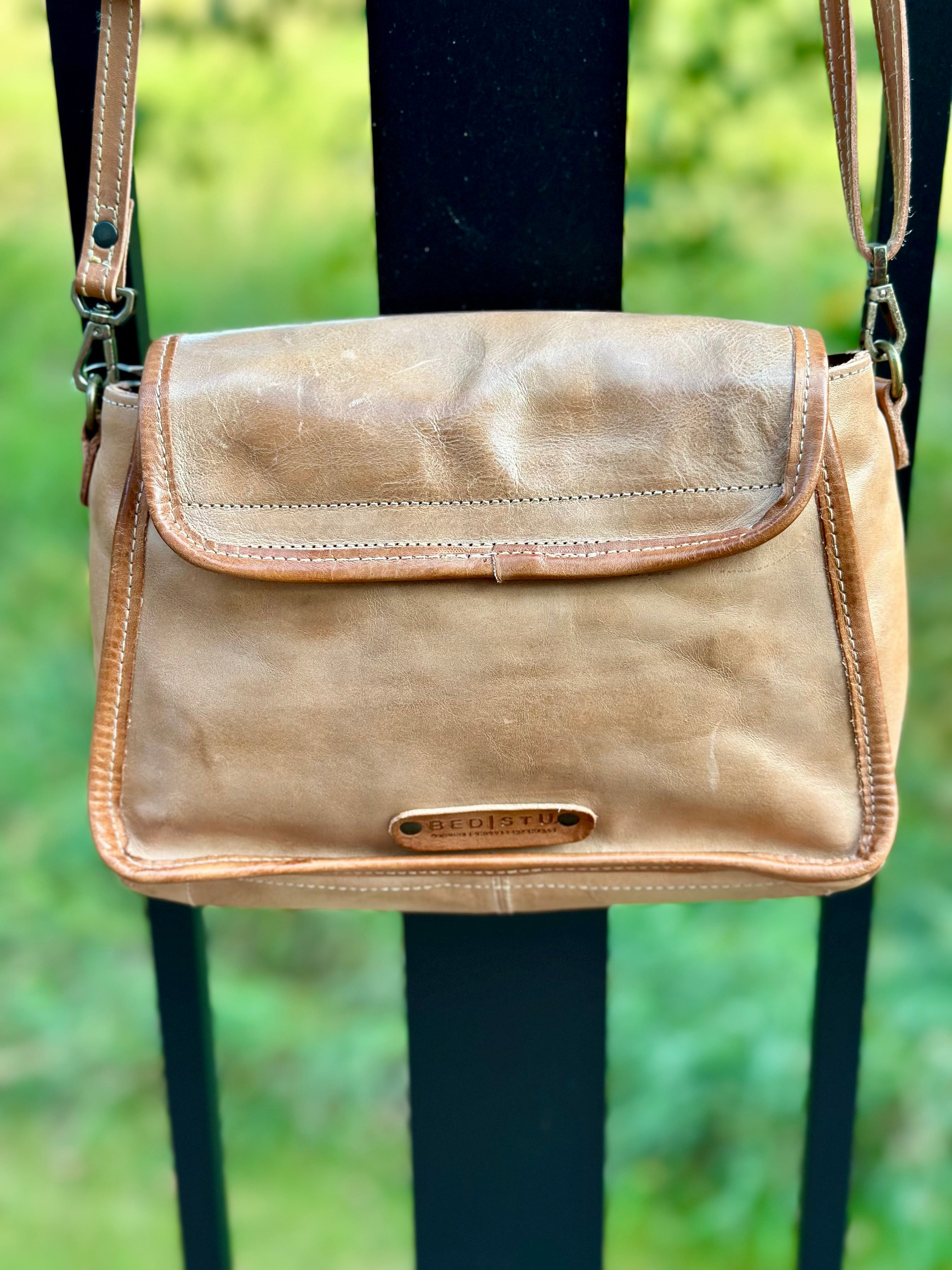 Ceremonious Oats Tan Rustic Bed Stu Bag Bags- Purses BED STU